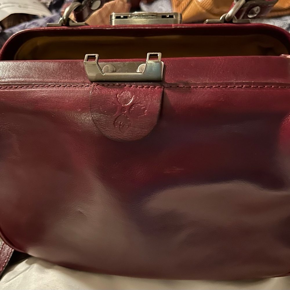 NWOT Patricia Nash Deep Red Crossbody